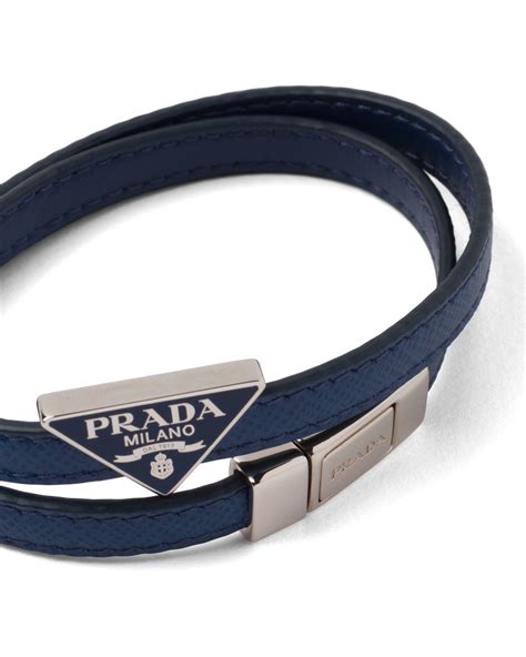 prada men's bracelet|Prada men's necklaces.